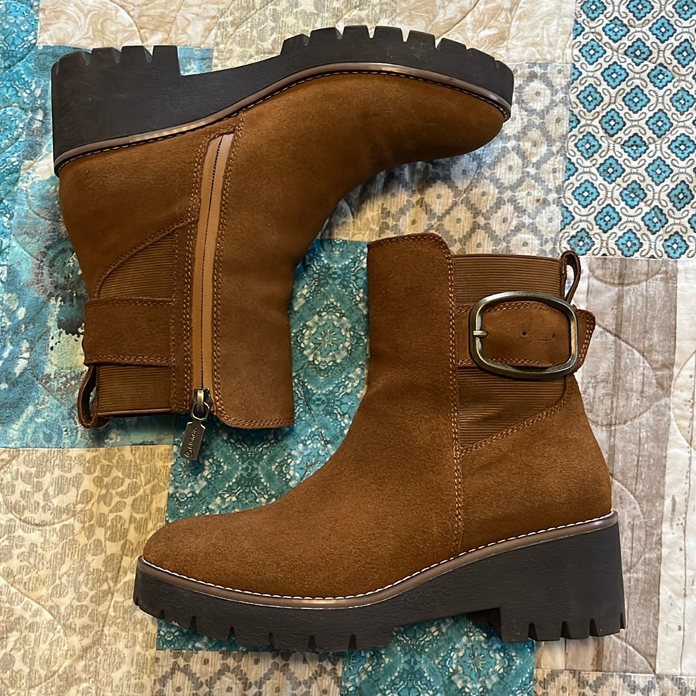 Blondo Dahlia Suede Booties